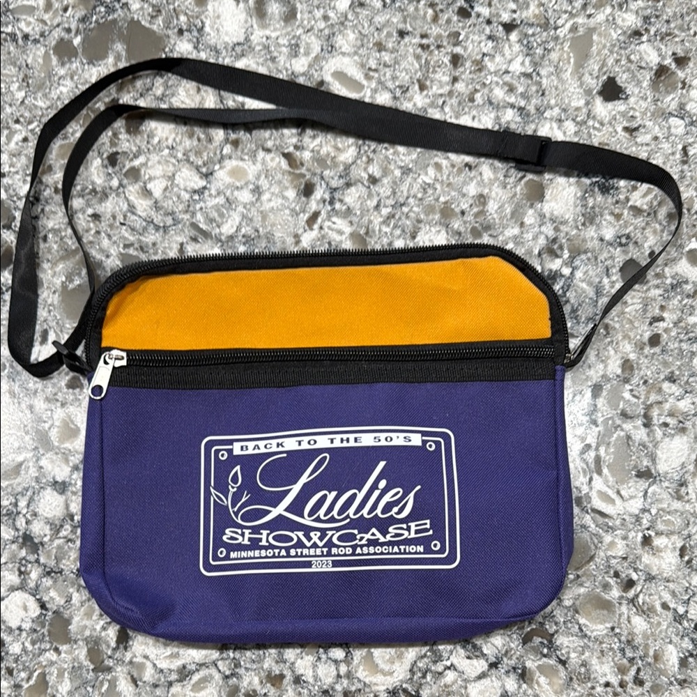Crossbody Purple and Orange Crossbody Bag